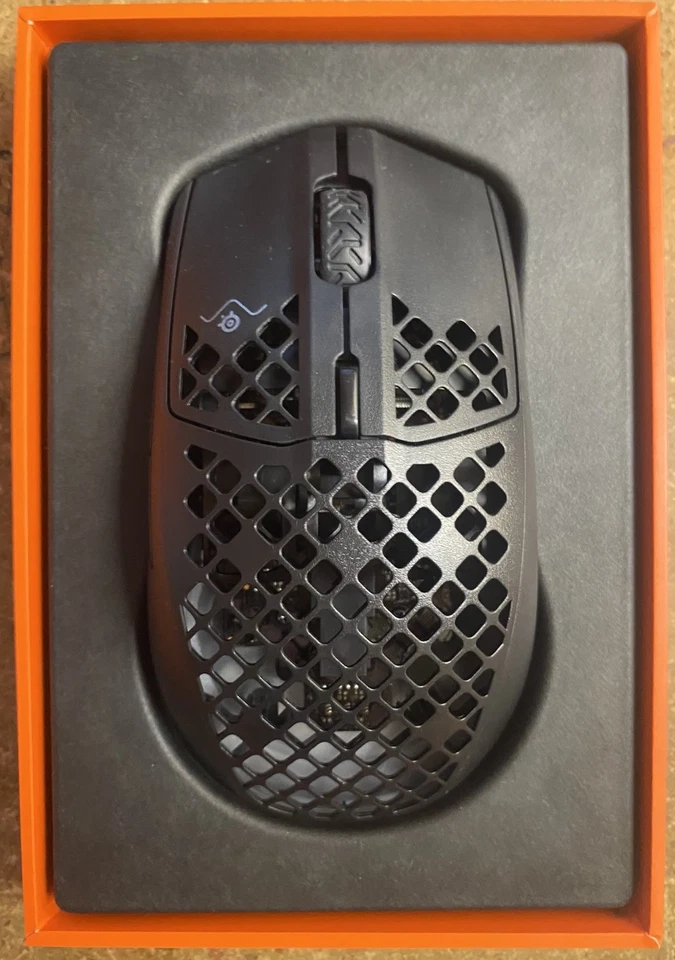Steelseries Aerox 3 Ultra Lightweight Gaming Mouse - Onyx Black Wired New - Image 3 of 4