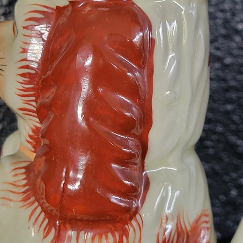 Vintage Staffordshire Toby Pitcher Jug King Charles Spaniel Dog Hand Painted - Picture 8 of 17