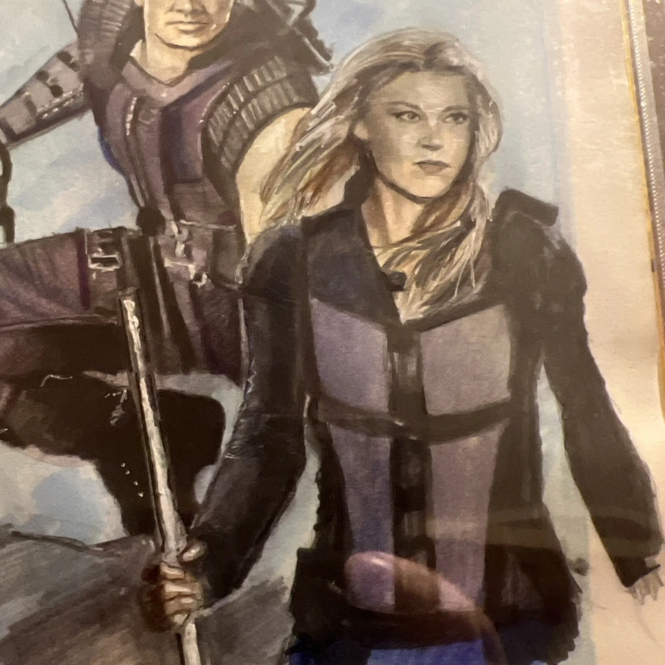 🤩🔥HAWKEYE #1, variante en blanco con arte personalizado 1/1 de Jay Fife🤩🔥¡INCREÍBLE!! Foto 4 de 4