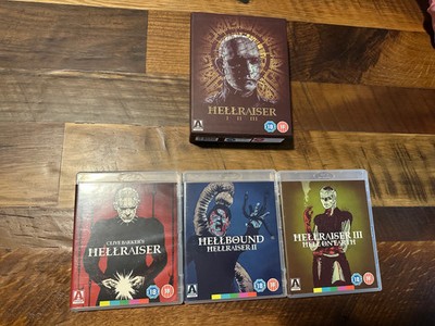 Hellraiser Trilogy Part 1-3 Boxset (Blu ray, Arrow Video, Special Ed, Region B)