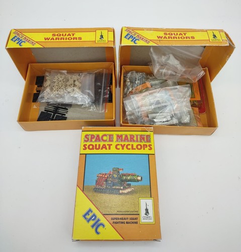 Epic / Space Marine SQUATS ARMY BUNDLE infantry vehicles unpainted unassembled