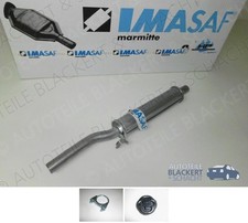 IMASAF Auspuff Mitteltopf für VW Polo (86C) Coupe G40 83KW+1.3 GT 55KW 1990-1994