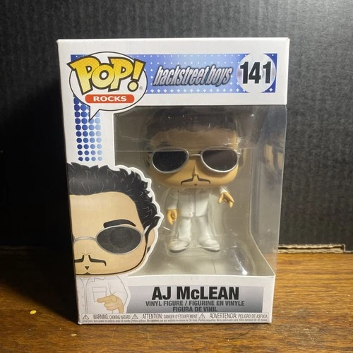Funko Pop! Rocks - Backstreet Boys #141 AJ McLean Vaulted with Protector