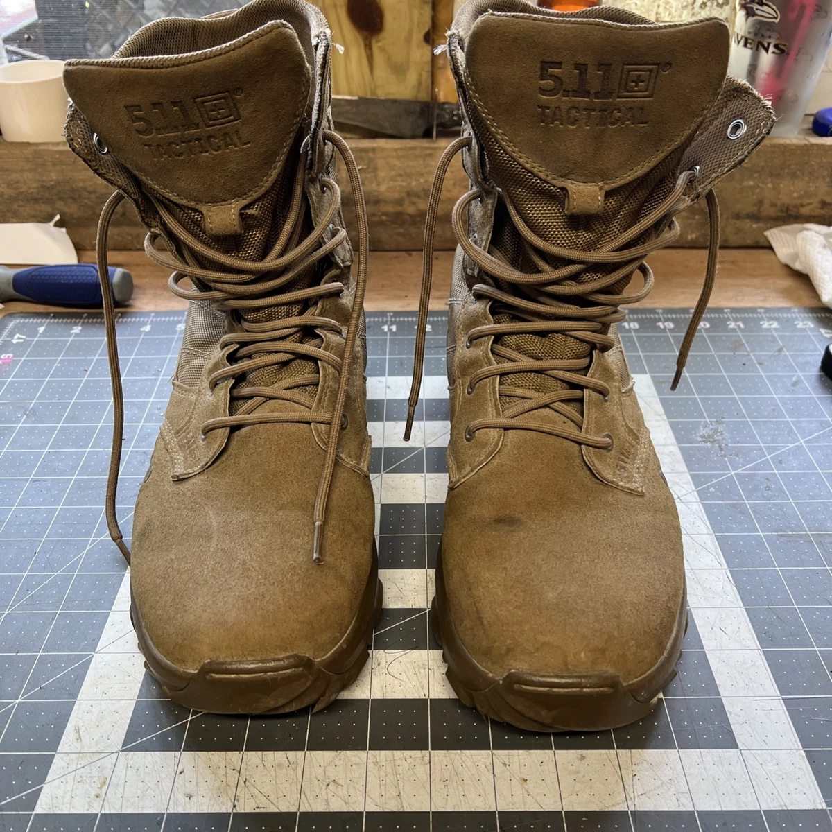 5.11 Tactical Speed 3.0 Jungle RD Boots Size 13 Dark Coyote Lace Up Combat SPEED 3.0 RapidDry Boots, Dark Coyote, 5.11, 44 | Armed main image 3
