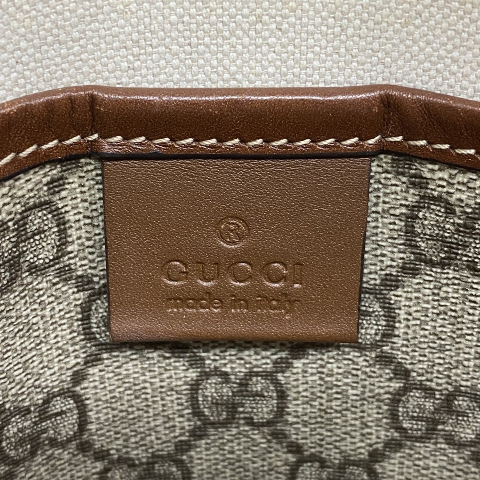 Gucci GG Supreme Sherry Line Shoulder Bag 246413 Brown Women's GZl1fcaq thumbnail 5