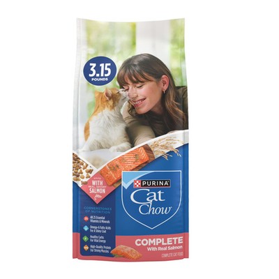 Dry Cat Food with Real Salmon