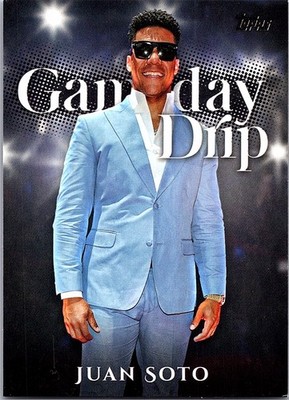 2025 Topps #GD-11 Juan Soto Gameday Drip