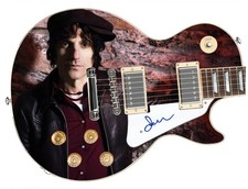 Jesse Malin Signed Autographed 1/1 Custom Graphics Photo Guitar