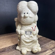 VTG 1970 Russ Berrie & Co Resin Figurine Worlds Greatest Grandma Made In USA