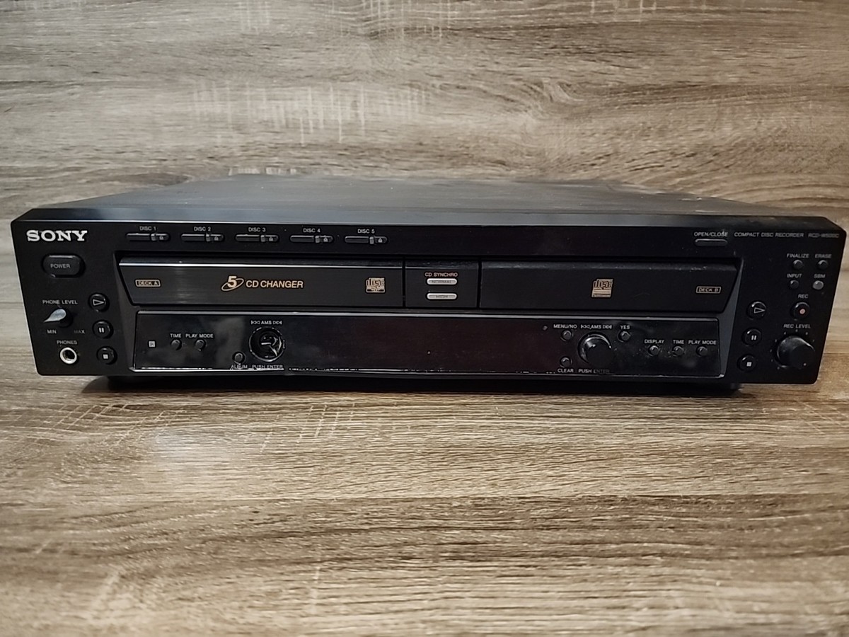 Sony RCD-W500C CD Changer and Recorder for sale online | eBay