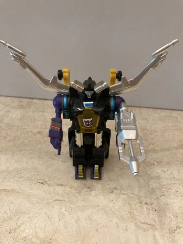 Vintage Hasbro G1 Transformers Shrapnel Decepticon Action Figure 100% Complete