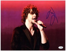 The Wanted Band Siva Kaneswaran Signed Autographed 11x14 Singing Photo ACOA