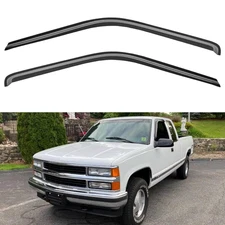 For 88-98 Chevy GMC C1500 K1500 95-99 Tahoe 92-99 Yukon Window Visors Rain Guard