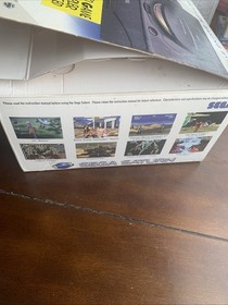 SEGA Saturn Black Console w/ 2 controllers, 4 games, memory card & accessories