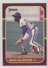 1987 Donruss Opening Day Box Set Mark McLemore #8 jm6