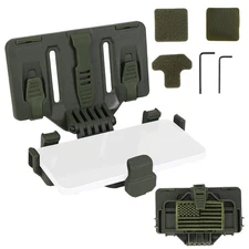 Tactical Holder Available in Full Size Plate Carrier Mount Adjust Nylon Molle...