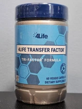 4Life Transfer Factor Tri-Factor Formula 60 Veggie Capsules Exp 6/2027 - New!