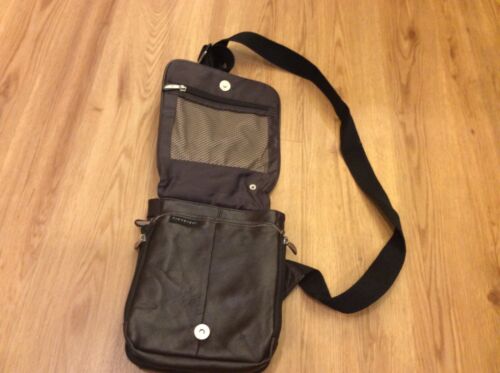 Travelon Shoulder Bag Purse Satchel Cross Body Messenger Bag Brown Organizer - Picture 18 of 21
