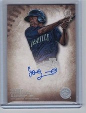 2015 Gabby Guerrero Bowman Inception Autograph Rookie Card  AU RC