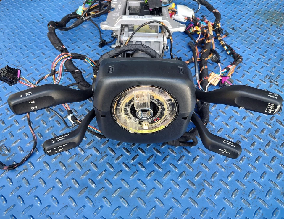 Conjunto completo de columna de dirección Porsche Cayman 981 2014-2016 Foto 2 de 4