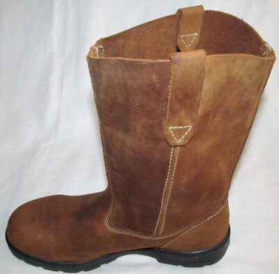 New Blundstone Brown Rancher Pull on Leather Boots Mens Size  display picture 3