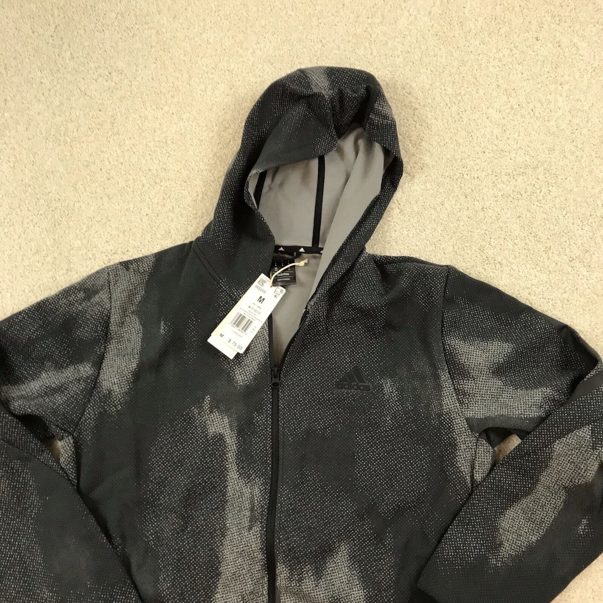 Adidas Future Icons Hoodie Mens Medium Full Zip IR9205 | eBay