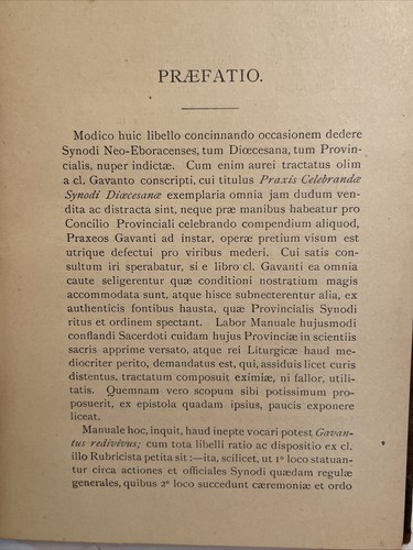 Praxis Synodalis. Manuale Synodi Diocesanae; SYNODS, SYNODAL PRACTICE, CATHOLIC - Picture 10 of 18