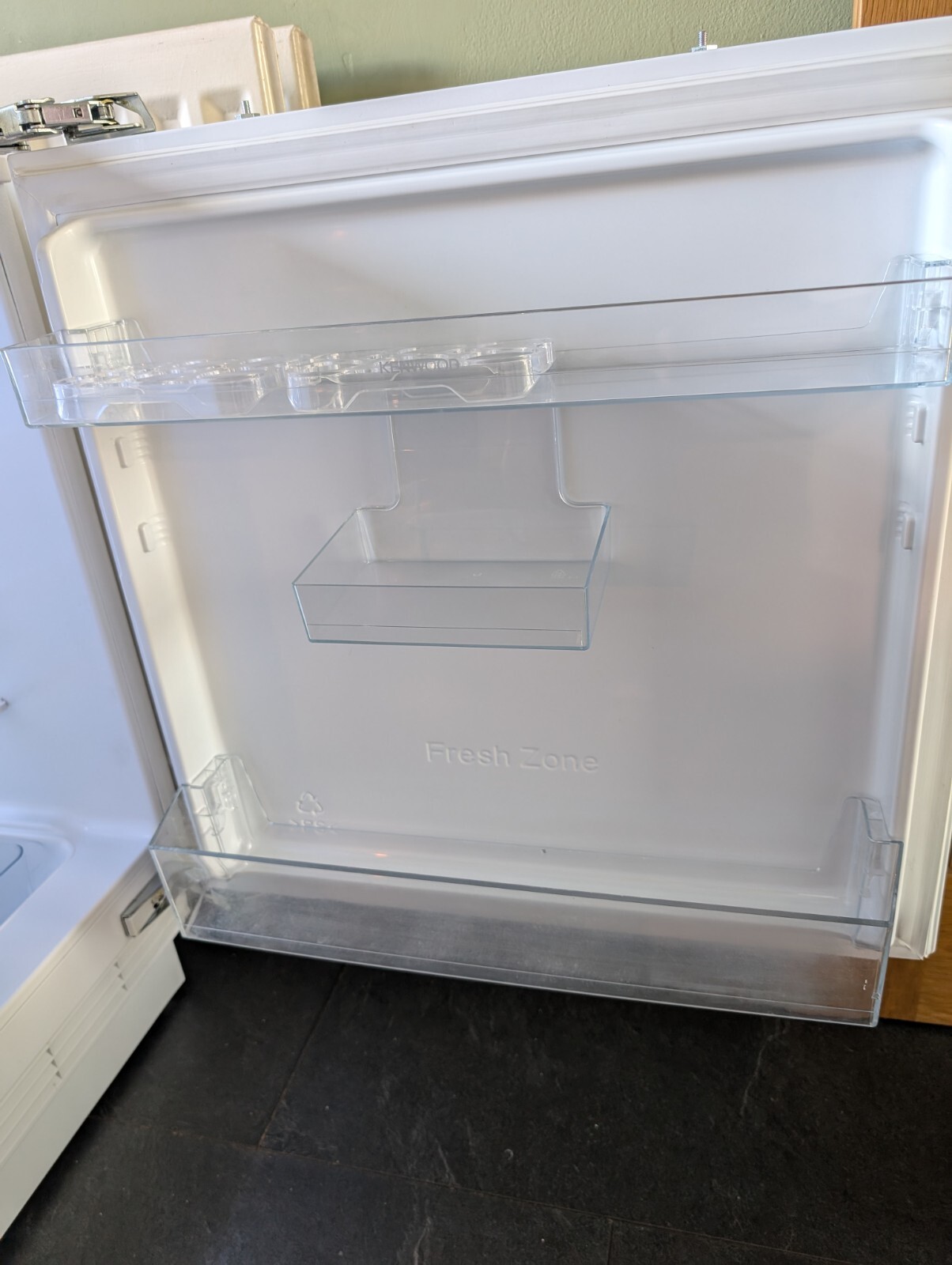 Kenwood KIL60W21 Integrated Under Counter Fridge, Fixed Door Fixing eBay