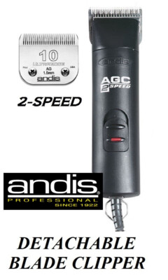 Andis ULTRAEDGE PRO AGC Speed Clipper&10 BLADE SET*AGC2 HORSE CAT DOG  GROOMING