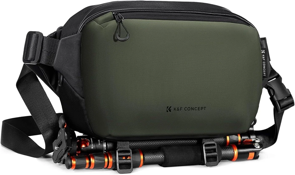 Bolso Bandolera K&F Concept Alpha Cámara Fotografía 10L DSLR Hombres Mujeres Foto 4 de 4