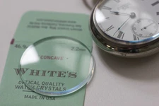 2.2mm Thick Beveled Glass Pocket Watch Crystals for All 16s & 18s  Made In USA