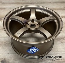 Rays Gram Lights 57cr 18x9.5 38 5x114.3 Bronze Ii Set Of 4 Wgcrx38ea2