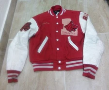 Vintage 50s 60s NC State Wolf Pack Varsity Club Letterman Jacket Chain Stitch
