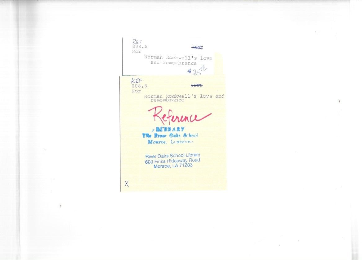 Norman Rockwell's Love and Remembrance HARDCOVER 14