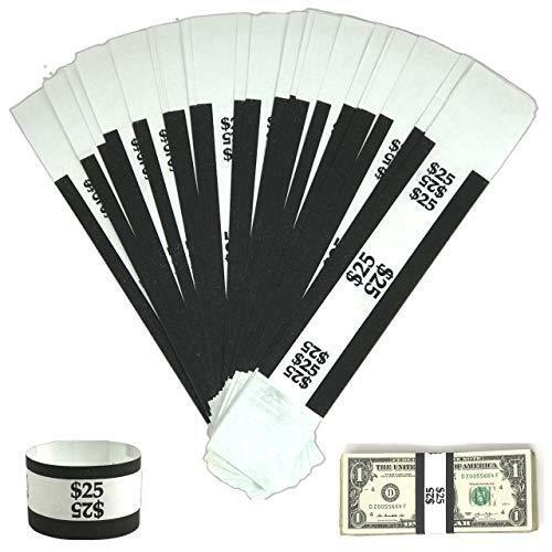 Money Bands Currency Sleeves Straps Made in USA (Pack of 330 for 25