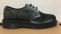 Dr. Martens 1461 Brocade Grey Velvet + Embossed Velvet Shoes Size Uk 3 Dr. Martens 1461 Brocade Grey Velvet + Embossed Velvet Shoes Size Uk 3