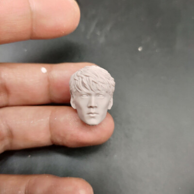 Blank 1/10 Scale Tiga Madoka Daigo Head Sculpt Unpainted Fit 7'' Neca Figure