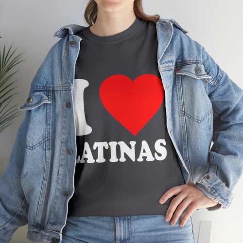 I Love Latinas Grafik T-Shirt, S-5XL - Bild 22 von 49