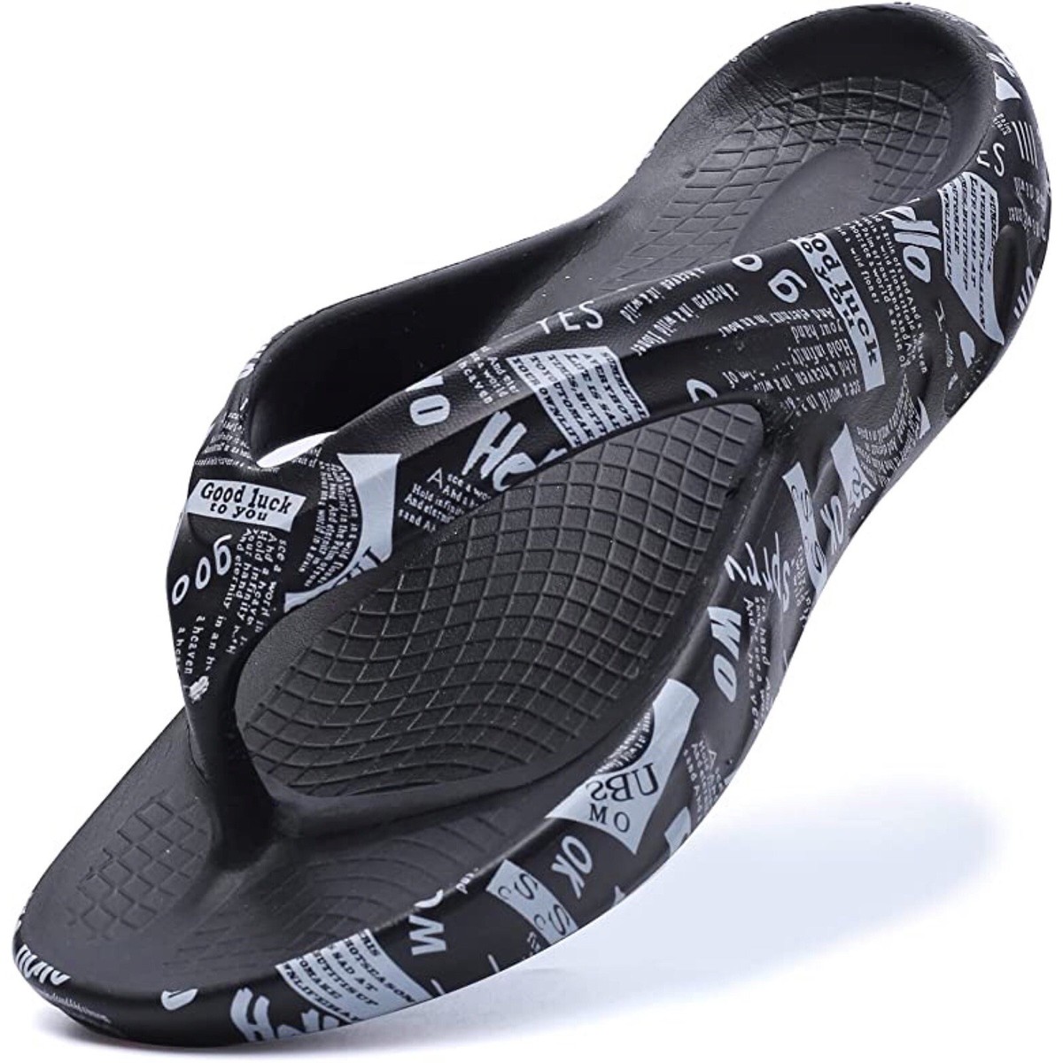 【MODERNIF】Toss suede flip flops Comfort Flip Flops With Arch Support Heel Cup Thong Sandals