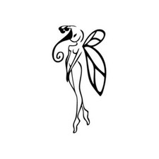 Fairy Hidden Beauty - Vinyl Decal Sticker for Wall, Car, iPhone, iPad, Laptop