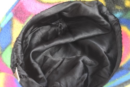 Rainbow Bucket Hat Size 57 Polyester Women Accessory Winter Bucket Cloche Hat - Picture 7 of 7