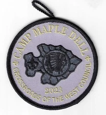 BSA CROSSROADS OF THE WEST COUNCIL CAMP MAPLE DELL 2023 MINT PATCH