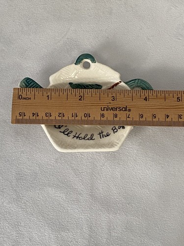 Vintage Ceramic Teabag Holders (4) with Metal Rack  with Lemon and teapot design - Picture 9 of 13