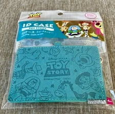 Disney Toy Story ID Case w/ Lanyard - Light Blue - Daiso Brand