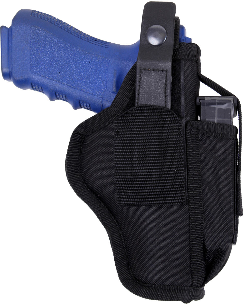 Black Tactical Ambidextrous Law Enforcement Pistol Belt Holster