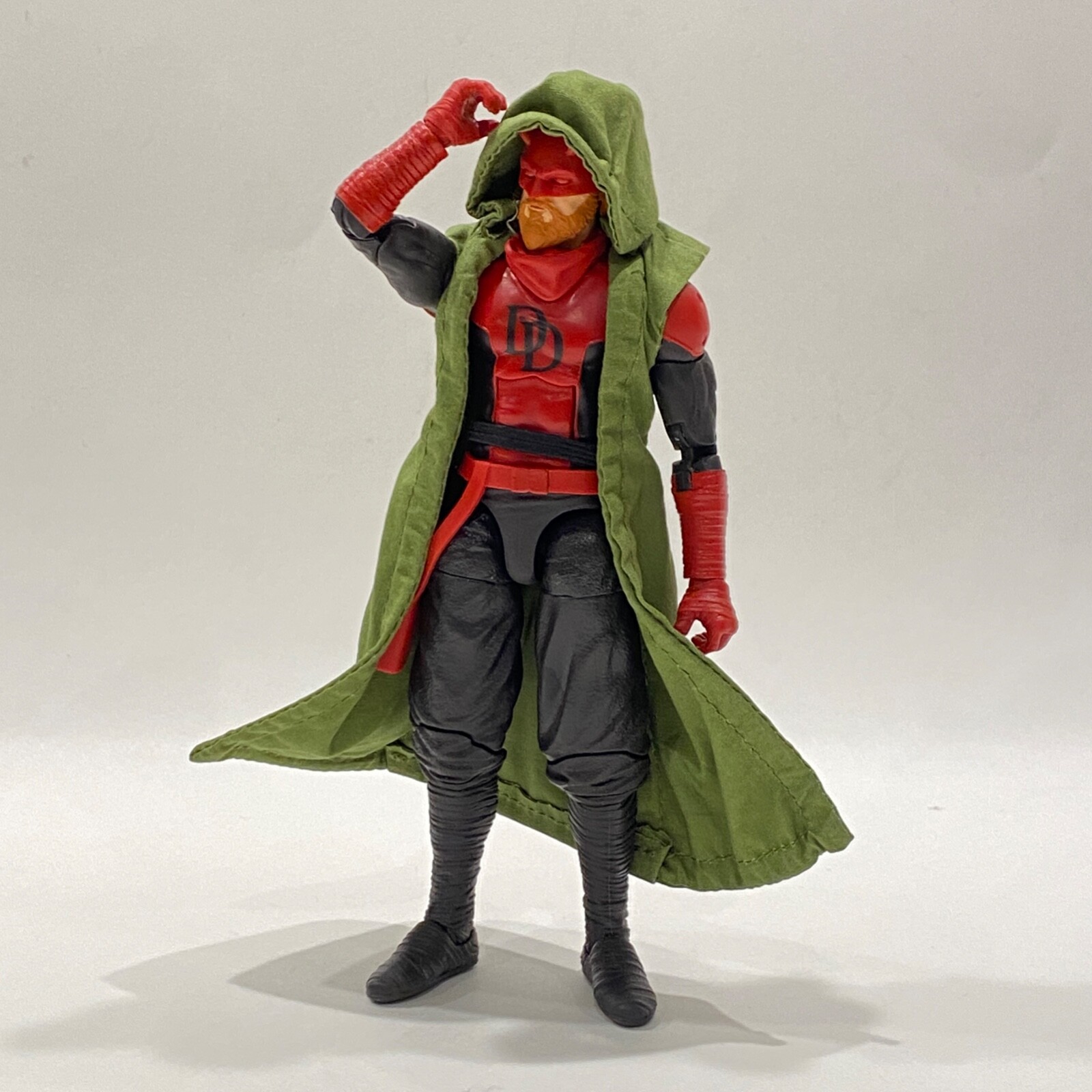SU-RB-DD-M: 1/12 Green Hooded Robe for Marvel Legends Knights King ...