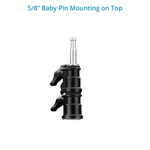 Proaim Poteau de Support 2 Étapes pour Curseurs d'Appareil Photo avec Embouts Récepteur Pin Bébé 5/8" - Photo 4 sur 6