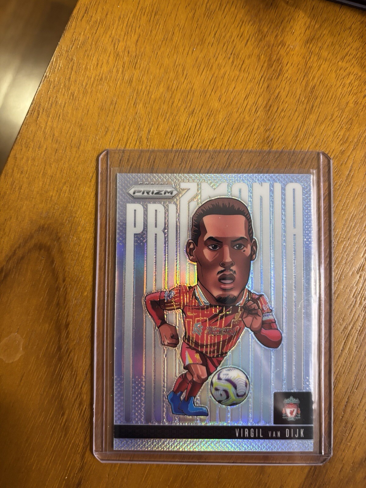 2024-25 Panini Prizm Premier League Virgil Van Dijk Prizmania SSP #9 Liverpool