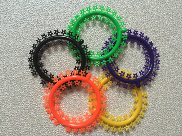 1000-Pack Dental Orthodontic Cartoon Ligature Ties – Mickey Shape, Colorful Rubber Bands