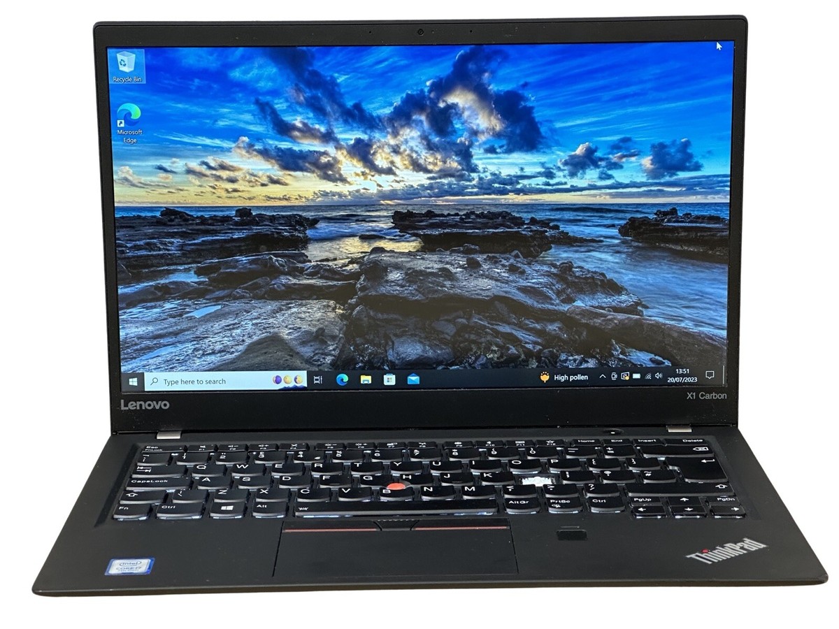 Lenovo ThinkPad X1 Carbon Windows 11 Pro Core i5 8250U SSD512GB RAM8GB